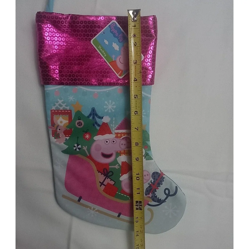 Peppa Pig Christmas Stocking & Stocking‎ Stuffers Holiday Crafts Santa Ornament